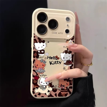 Θήκη προστασίας με σχέδιο γκράφιτι γάτα για iPhone 17 και Vivo X300 – ανθεκτικό στην πτώση