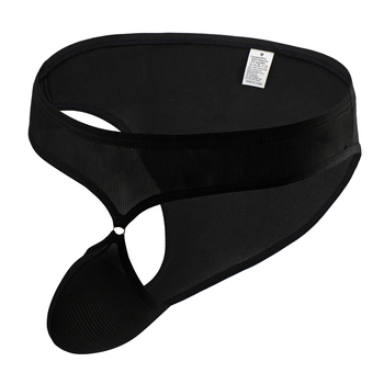 Lenjerie intimă pentru bărbați sexy, talie joasă, textură nervurată Ice Silk, model B660