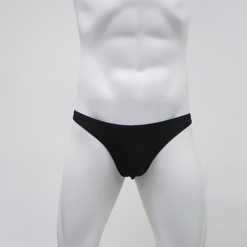 Boxer de baie masculin din nylon, talie joasă – pentru plajă și spa, stil briefs/tanga