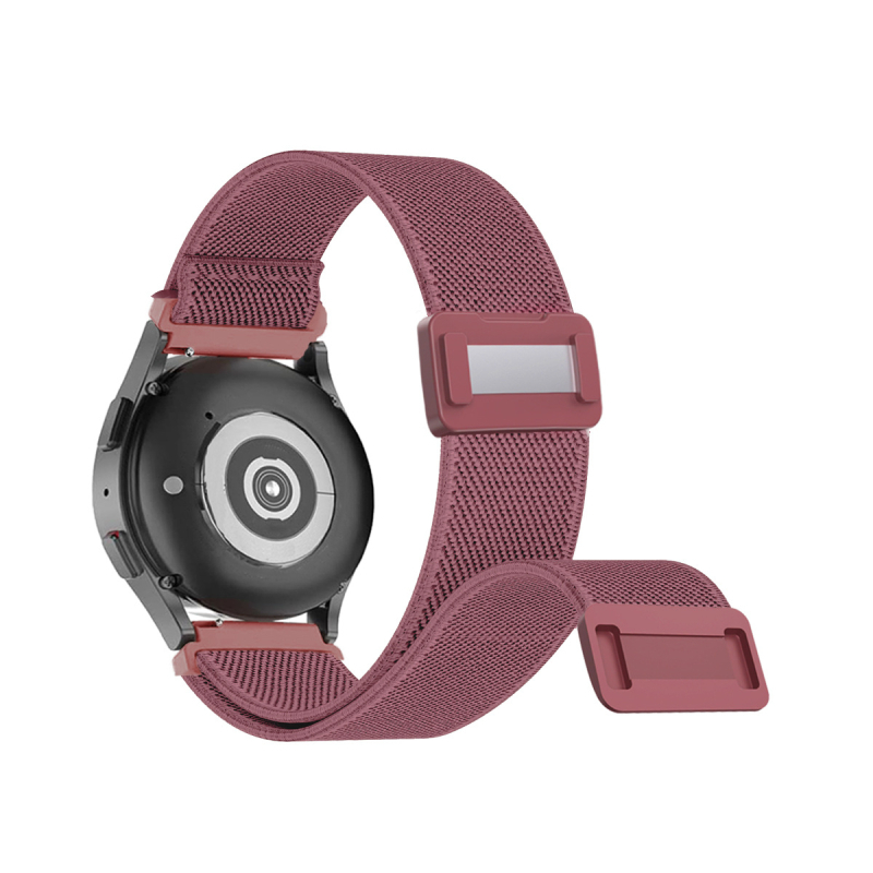 Nylon pleteni kaiš za sat s magnetskom kopčom, kompatibilan s Fitbit Charge5/6 i Versa3/4 (dužina 20 cm, širina 22/24 mm)