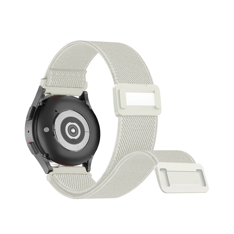 Nylon pleteni kaiš za sat s magnetskom kopčom, kompatibilan s Fitbit Charge5/6 i Versa3/4 (dužina 20 cm, širina 22/24 mm)