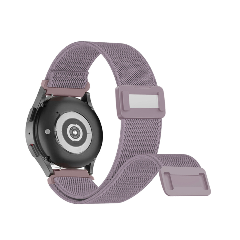 Nylon pleteni kaiš za sat s magnetskom kopčom, kompatibilan s Fitbit Charge5/6 i Versa3/4 (dužina 20 cm, širina 22/24 mm)