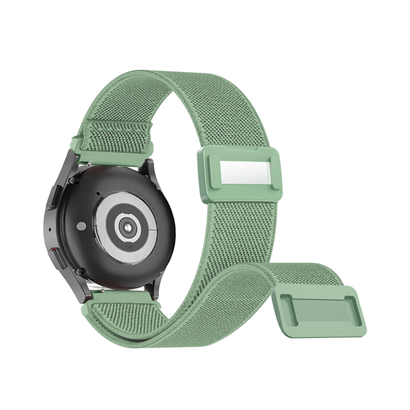Nylon pleteni kaiš za sat s magnetskom kopčom, kompatibilan s Fitbit Charge5/6 i Versa3/4 (dužina 20 cm, širina 22/24 mm)