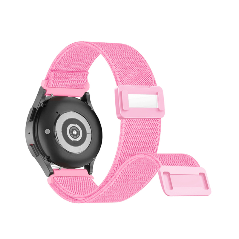 Nylon pleteni kaiš za sat s magnetskom kopčom, kompatibilan s Fitbit Charge5/6 i Versa3/4 (dužina 20 cm, širina 22/24 mm)