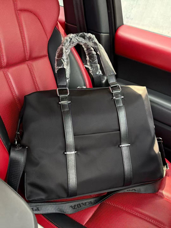 Geantă de afaceri din piele pentru bărbați, stil stradal, versatilă, umăr, pentru laptop 14 inch