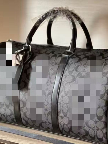 Koujia klasszikus vintage virágos válltáska, uniszex, divatos, könnyű lux, nagy kapacitású utazótáska