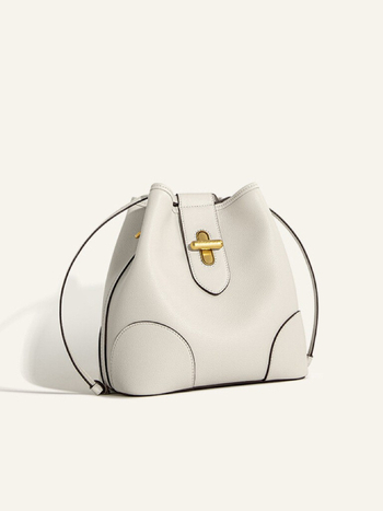 Babi Beans női válltáska crossbody, vödör forma, könnyű luxus kapszula stílus, közepes méret, PU bőr, 2025 tavasz