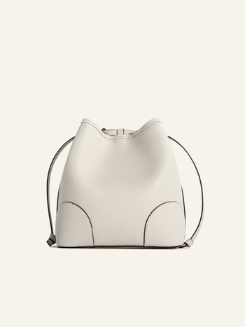 Babi Beans női válltáska crossbody, vödör forma, könnyű luxus kapszula stílus, közepes méret, PU bőr, 2025 tavasz