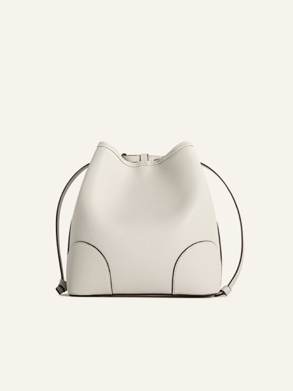 Babi Beans női válltáska crossbody, vödör forma, könnyű luxus kapszula stílus, közepes méret, PU bőr, 2025 tavasz