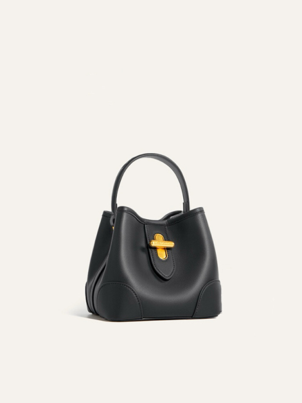 Babi Beans női válltáska crossbody, vödör forma, könnyű luxus kapszula stílus, közepes méret, PU bőr, 2025 tavasz