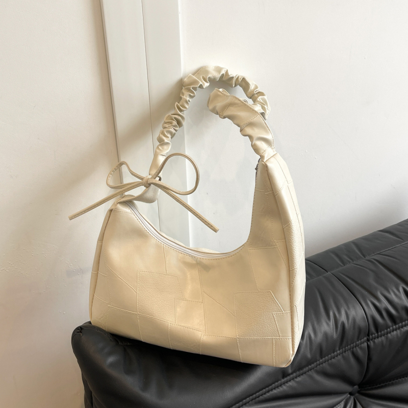 Cloud Bag Τσάντα ώμου- Crossbody με πλισέ λεπτομέρειες, μεγάλη γυναικεία τσάντα, φθινοπωρινό-χειμερινό 2025