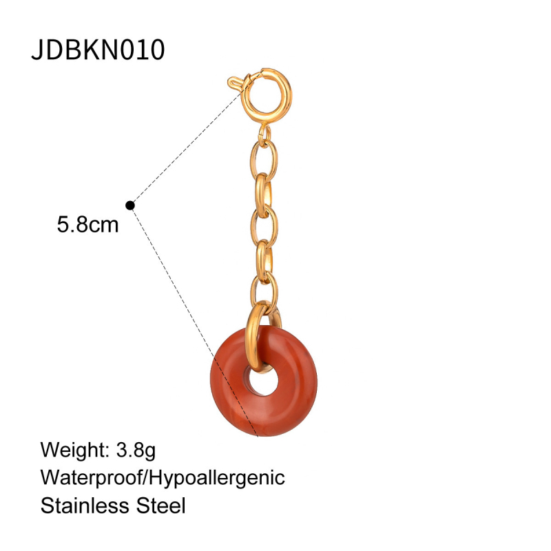 Rozsdamentes acél DIY medálos nyaklánc vákuumos aranyozású 18K színmegőrző befejezéssel, hossz 41–50 cm, súlya 9 g, nemes irodalmi retró stílus