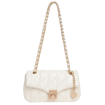 Μικρή καθημερινή τσάντα ώμου με ρόμβο quilt, crossbody με αλυσίδα, γυναικεία τσάντα άνοιξη 2026
