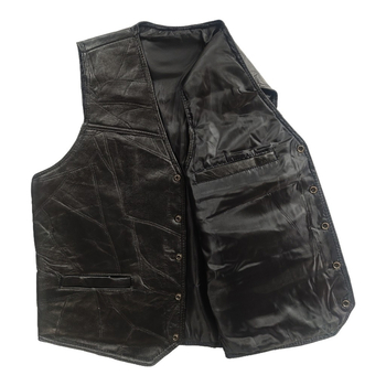 Vestă din piele pentru bărbați, vestă de ciclism rezistentă la vânt, piele de miel, stil clasic universal pentru toate anotimpurile