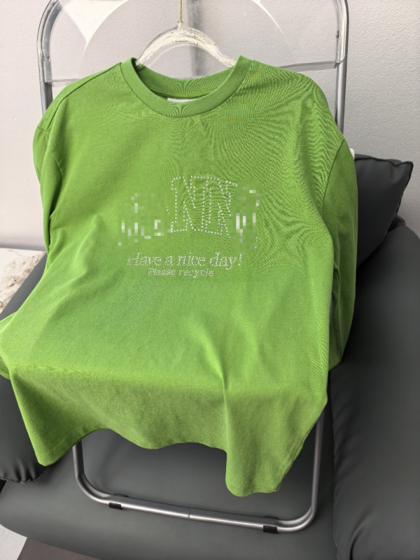 Nordic 26 Szénfekete Organikus Pamut Logó Szöveg Nyomtatás Női Pulóver-Sweatshirt