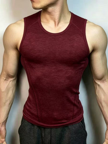 Maiou fără mâneci, stil american, pentru bărbați, vară, fitness și alergare în aer liber