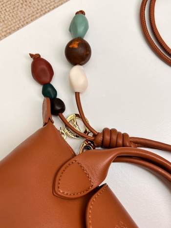 2025-ös Beaded Dumpling táska marhabőrből — mini válltáska és crossbody nőknek