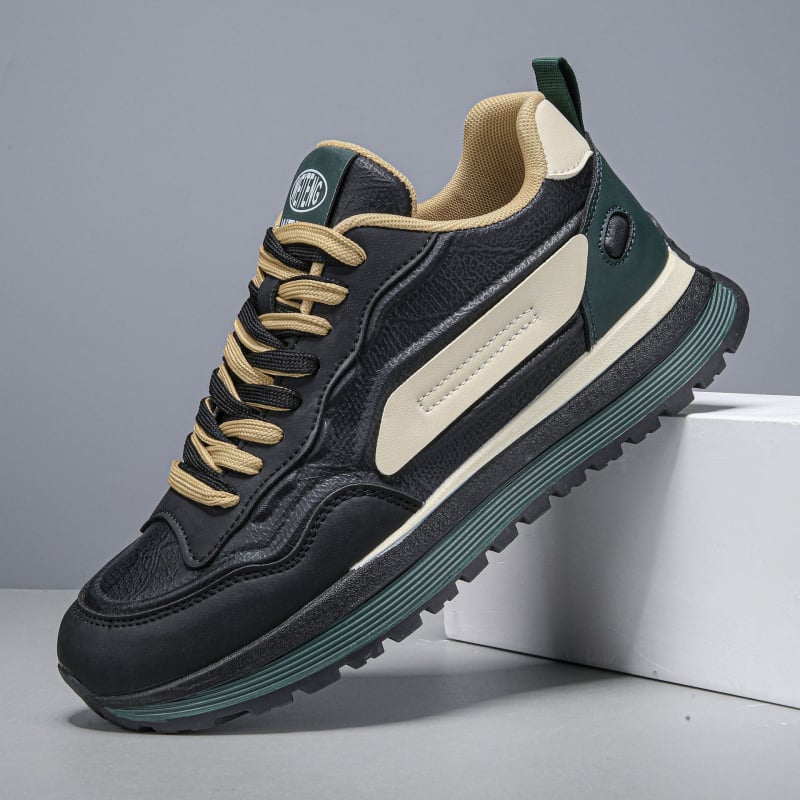 Uniszex vastag talpú retró sneaker, tavaszi-nyári sportos-casual cipő, légáteresztő és könnyű, páros stílus