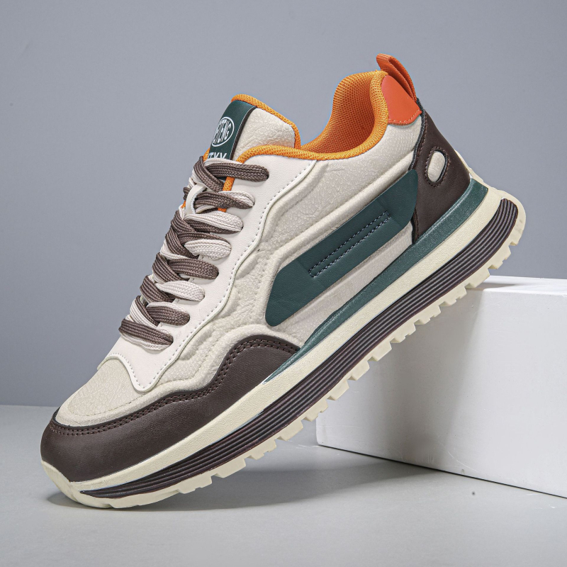 Uniszex vastag talpú retró sneaker, tavaszi-nyári sportos-casual cipő, légáteresztő és könnyű, páros stílus