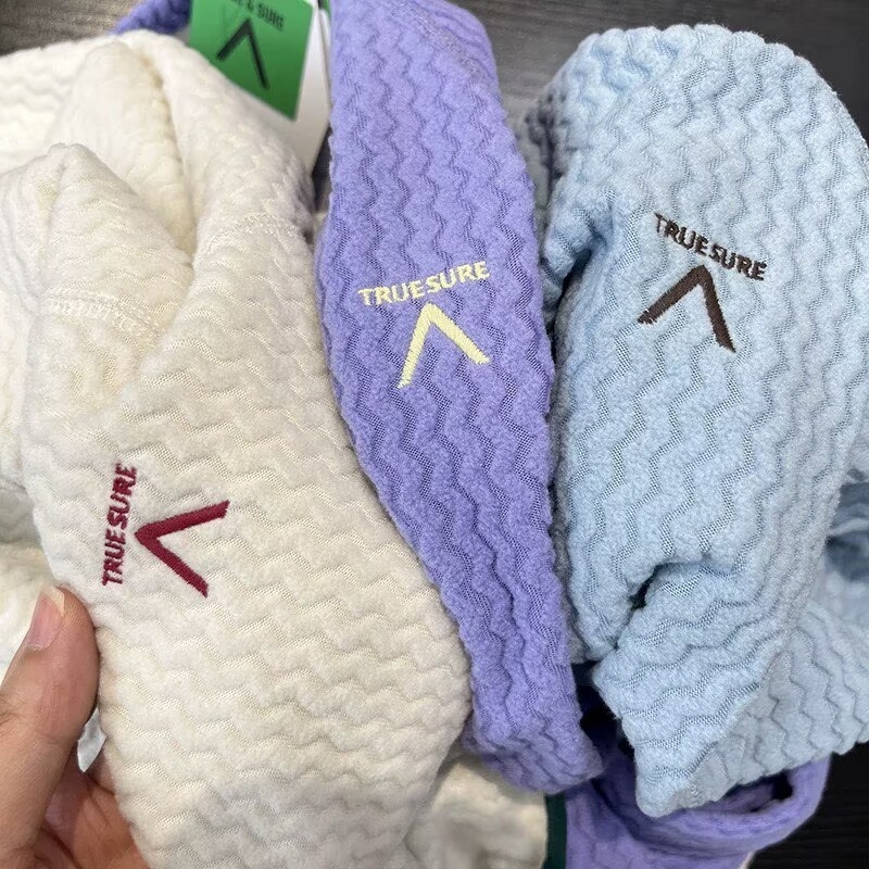 Női fleece pulóver hullám mintás patchwork, laza szabás, kör nyak, kültéri hegyi stílus