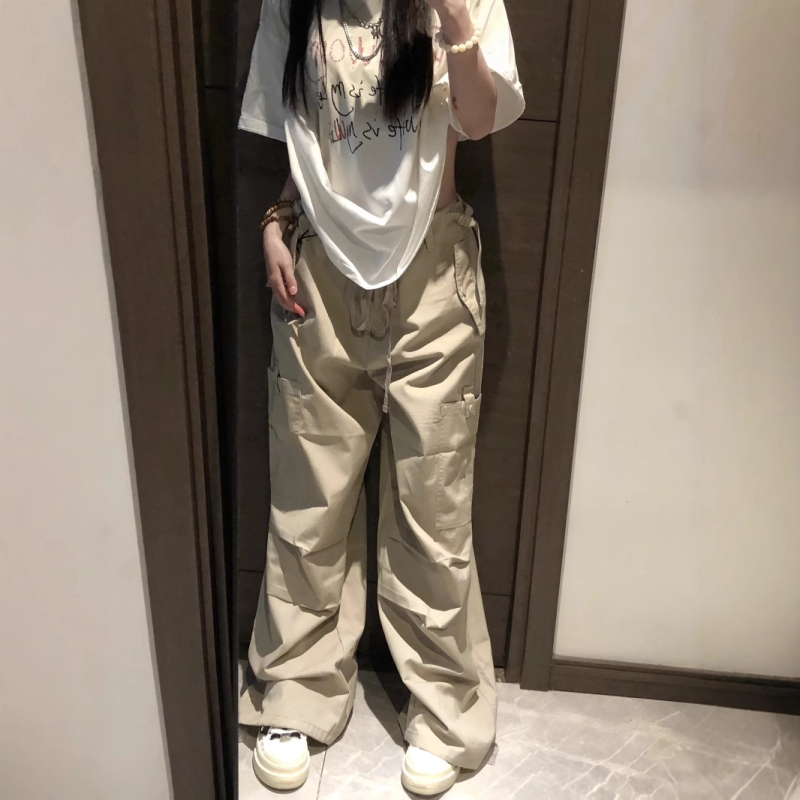 Női amerikai stílusú rövid ujjú póló, 2025 nyári kiadás, lazább szabás, streetwear