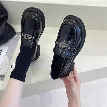 Női puha bőr loaferek - 2025 ősz, brit stílus, puha talp, slip-on, sokoldalú