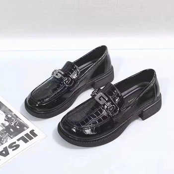 Női puha bőr loaferek - 2025 ősz, brit stílus, puha talp, slip-on, sokoldalú