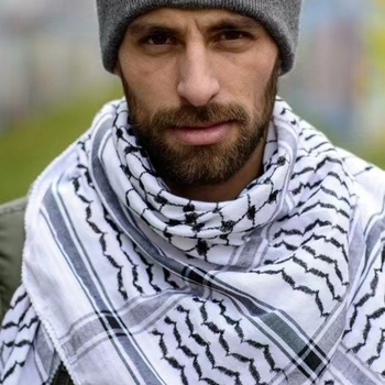 ALFAT virágos sál férfiaknak, fejkendő és kendő, poliészter, 140 cm, téli streetwear