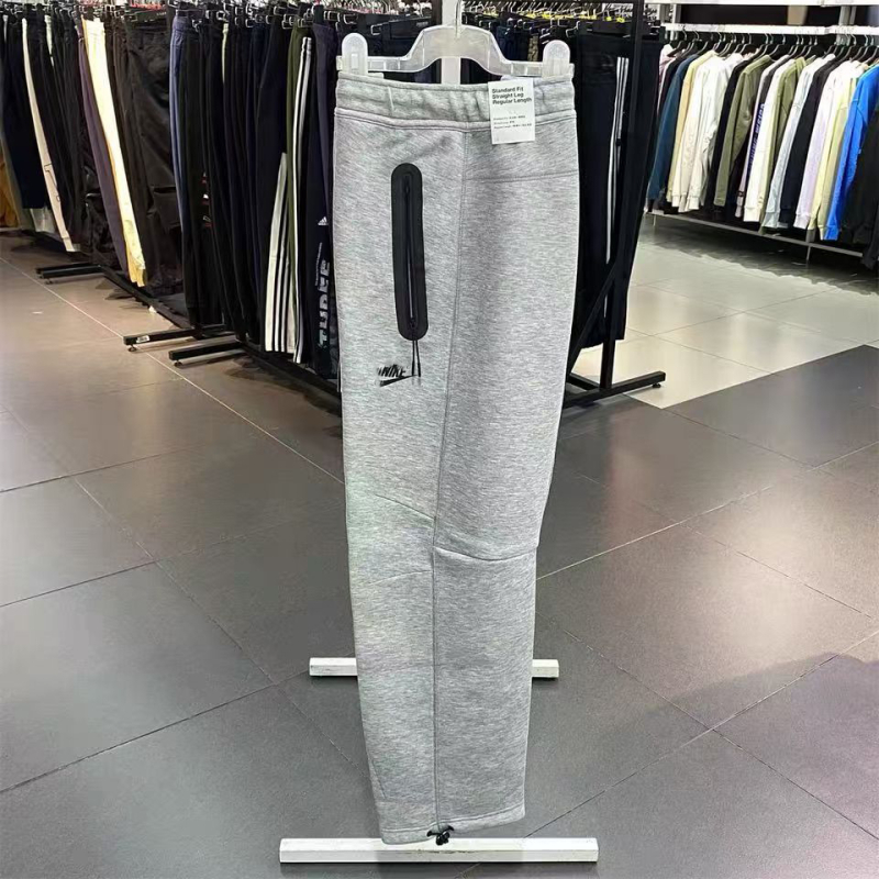 Férfiaknak szabadidős sportnadrág tavasz-őszi, slim-fit joggerek egyenes szár