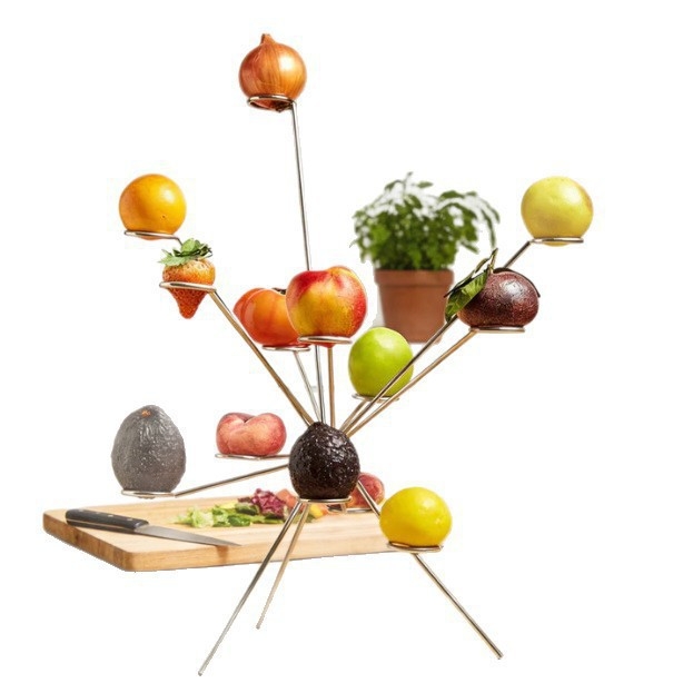 Exploding Fruit Bowl - fém gyümölcstál, minimalist design dekoráció