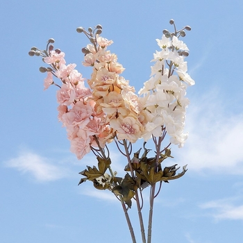 Τεχνητά λουλούδια Delphinium για διακόσμηση σπιτιού, γάμους και φωτογραφικά σκηνικά