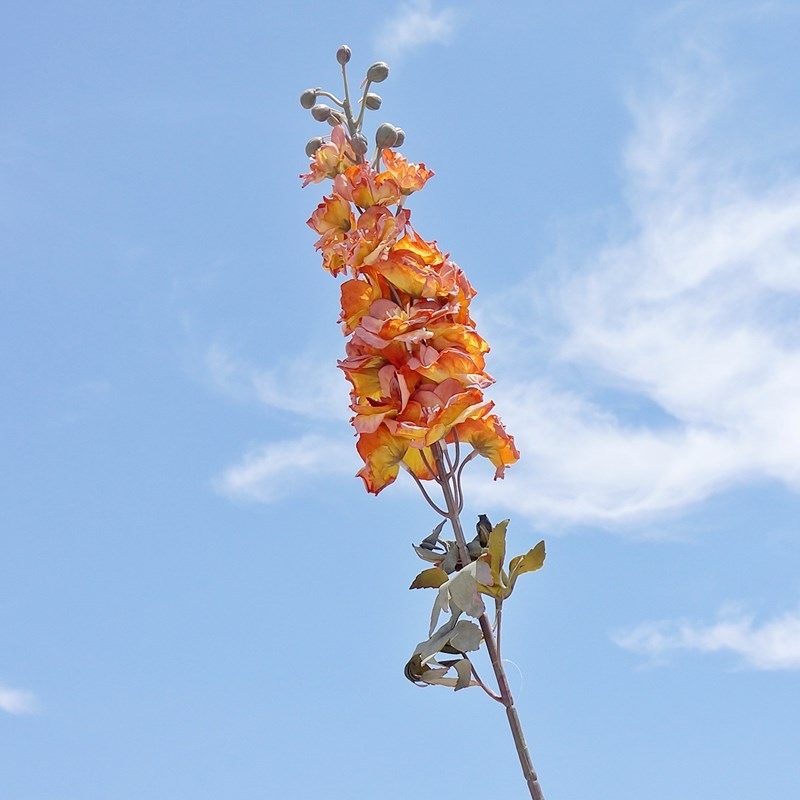 Τεχνητά λουλούδια Delphinium για διακόσμηση σπιτιού, γάμους και φωτογραφικά σκηνικά