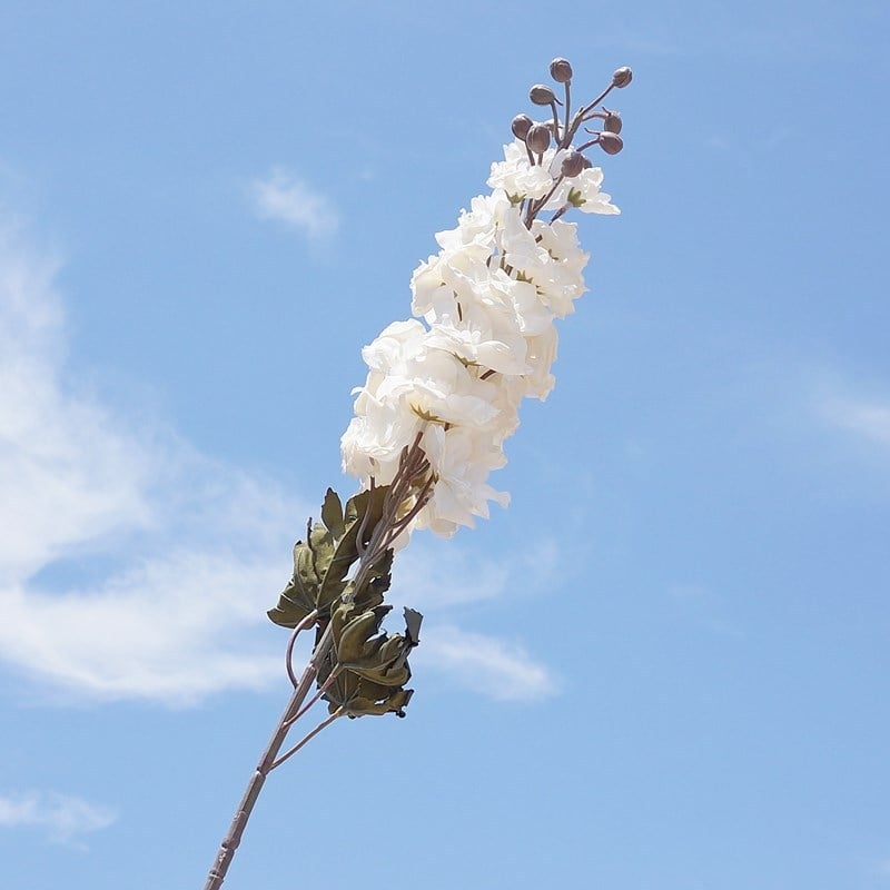 Τεχνητά λουλούδια Delphinium για διακόσμηση σπιτιού, γάμους και φωτογραφικά σκηνικά