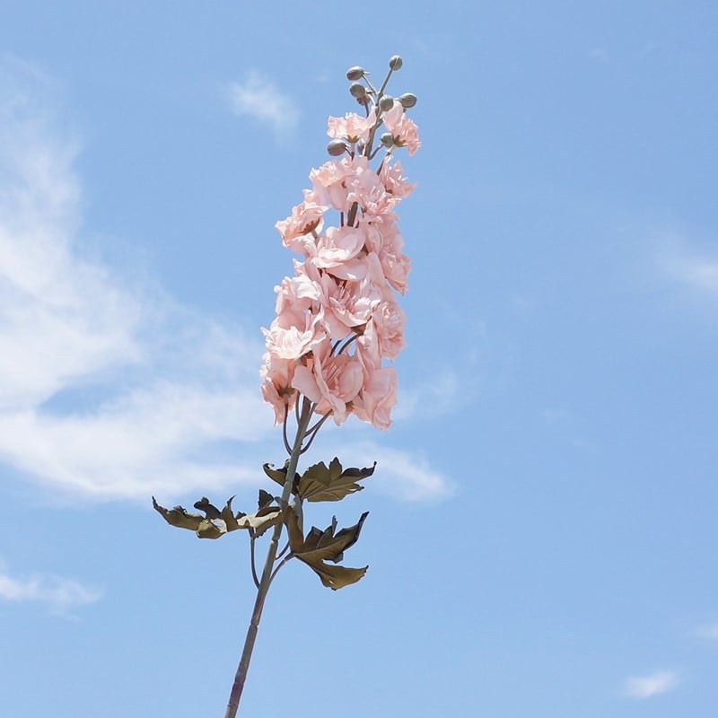 Τεχνητά λουλούδια Delphinium για διακόσμηση σπιτιού, γάμους και φωτογραφικά σκηνικά