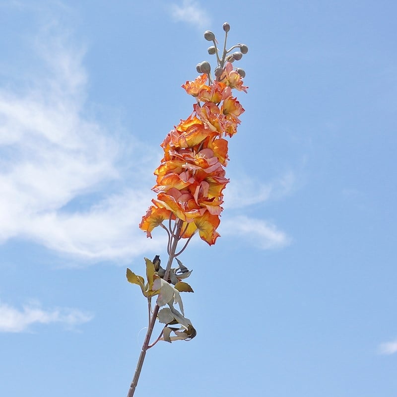 Τεχνητά λουλούδια Delphinium για διακόσμηση σπιτιού, γάμους και φωτογραφικά σκηνικά