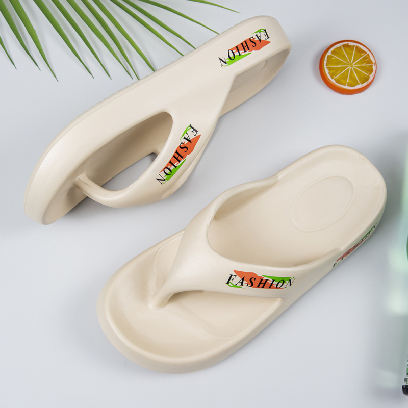 Női EVA vastalapos flip-flopok, kültéri, strand- és nyári sandálok