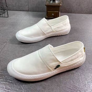 Pantofi sport din pânză pentru bărbați, respirabili și ușori, stil coreean, talpă moale