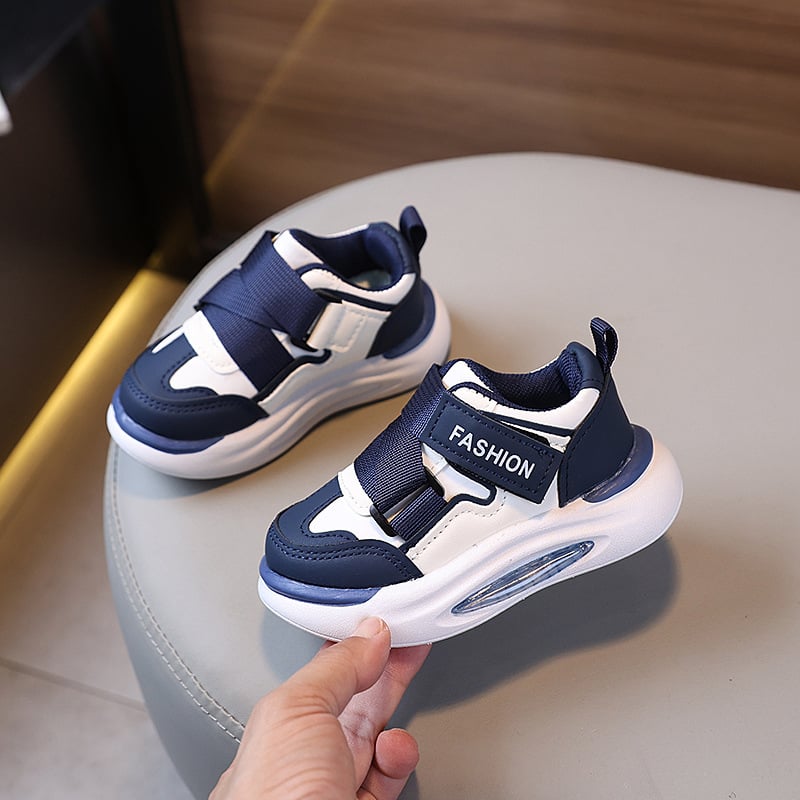 Adidași sport pentru copii unisex, ușori, partea superioară TPU, talpă din cauciuc, închidere Velcro, primăvară și toamnă