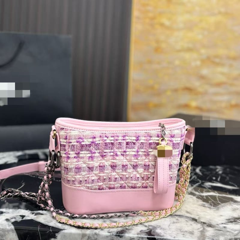 Xiangjia ženska torbica s rombom šivom i lancem, 2026 novi dizajn za jesen/zimu, mat retro crossbody bucket torba