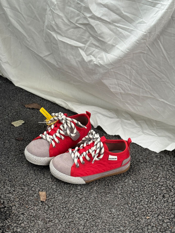 Asmmini dječje šarene platnene tenisice za proljeće i ljeto, unisex, s Velcro kopčom, prozračne, otporne na habanje, casual obuće