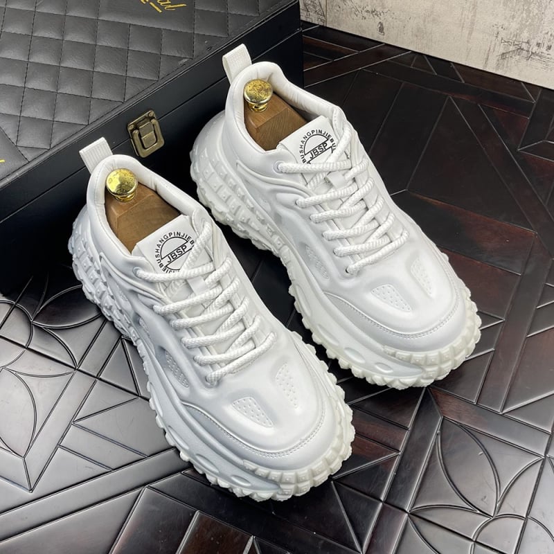 Adidași bărbați cu talpă groasă, stil dad shoes, nou pentru primăvara 2026, versatili, cresc înălțimea