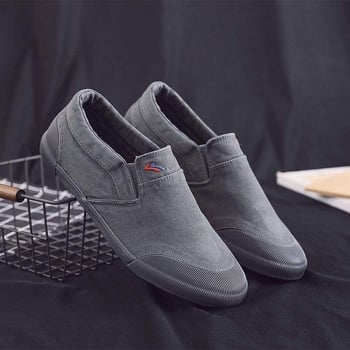 Pantofi bărbați din pânză, stil Beijing vechi, slip-on, pantofi de condus respirabili, model 2026