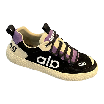 Férfi divatcipő, 2025 tél, casual velúr sneaker színblokkokkal, A-Gan stílus