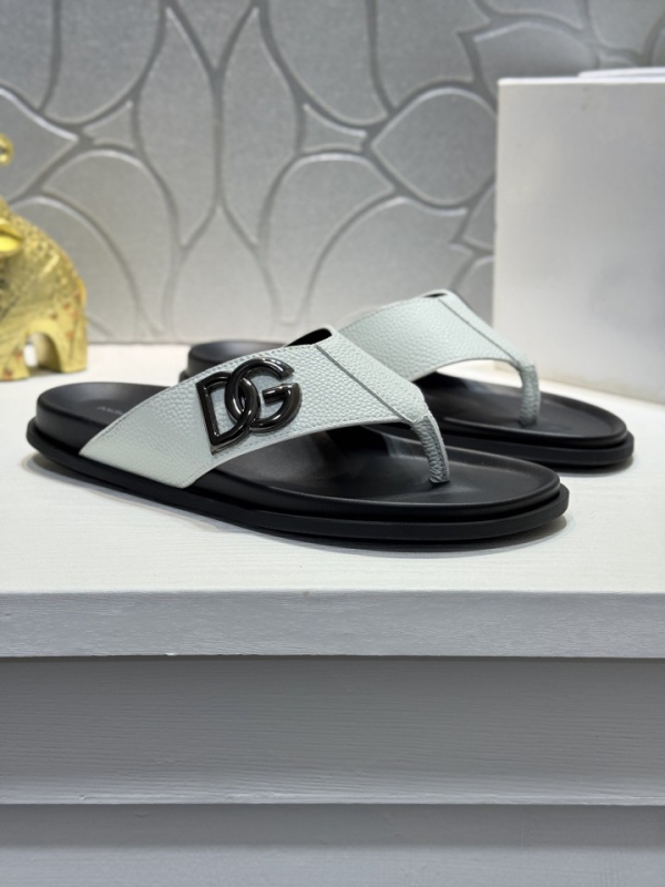 Sandale din piele naturală pentru bărbați 2025, slip-on, ușoare, antiderapante, pentru plajă.