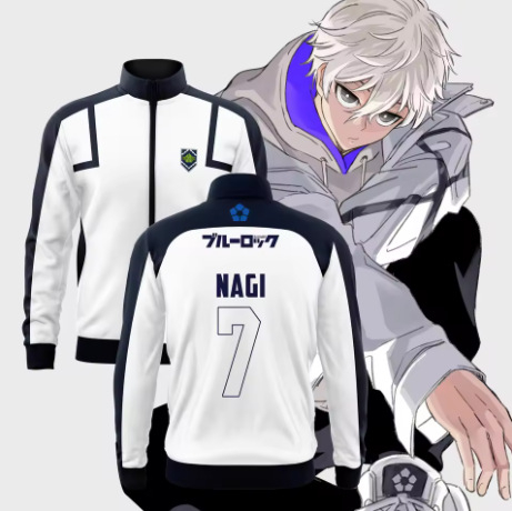 Geacă pentru bărbați cu motiv de cărți de joc, fermoar, stil casual, imprimare digitală inspirată de anime
