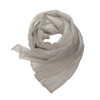 Női Maito organza-stílusú sál, nyári könnyű, napvédelem, művészi vintage sál, 205×75 cm, poliészter