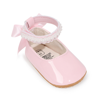 Tavaszi–ősz babákhoz puha gumitalpú tanulócipő lányoknak 0–3m, 3–6m, 6–12m, 12–36m, légáteresztő, hercegnő-stílus, tépőzár, alacsony szár