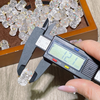 Kézzel készített üveggyöngyös karkötő DIY ékszer kiegészítő