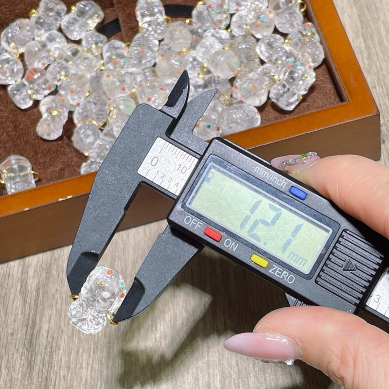 Kézzel készített üveggyöngyös karkötő DIY ékszer kiegészítő