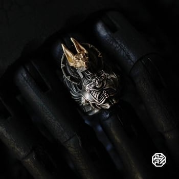 Anubis gyűrű: Jövőbe vetett hit, Mechanikus isteni alak, Férfiaknak sötét cyberpunk